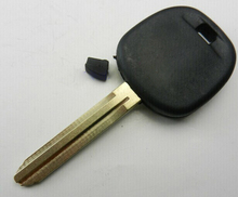 Estojo para chave de carro de alta qualidade, para toyota, transponder, chave em branco com lâmina toy43, cobertura de chave, 10 espaços 2024 - compre barato