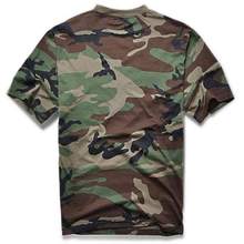 Camiseta de camuflaje para hombre, ropa táctica militar de manga corta, camiseta de combate de camuflaje para hombre, ropa de caza multicolor 2024 - compra barato