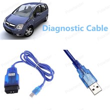 Многофункциональный USB-интерфейс диагностический Соединительный адаптер Tech 2, работает с автомобильным диагностическим кабелем Opel 2024 - купить недорого