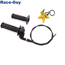 Cabo de acelerador torção preto, para crf xr 50 70 ttr klx110 ssr polestar ycf pro dirt bike motocross 2024 - compre barato