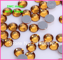 ¡Envío Gratis! 1440 unids/lote, ss10 (2,7-2,9mm) alta calidad DMC Topacio hierro sobre diamantes de imitación/diamantes de imitación Hotfix 2024 - compra barato
