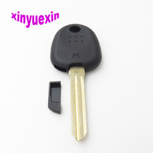 Xinyuexin Right Key Blade Transponder Chip Key Shell FOB Case For Hyundai Elantra Replacement Accent Chip Key With M Words 2024 - buy cheap