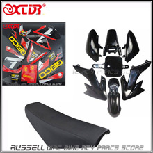 Plastics Fender Stickers Decals Foam Seat Kit For Honda CRF50 50cc 70cc 110cc 125cc Pit Dirt Bike 2024 - buy cheap