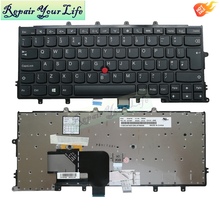 Teclado original X240 UK para Lenovo Thinkpad X240S X250 X260, ordenador portátil P/N:0C44740 04Y0967 CS13X SN5321 UK 2024 - compra barato