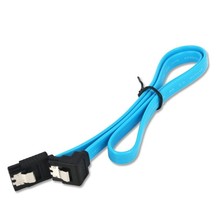 5pcs/Lot 45CM Fast Speed Straight Right Angle 6Gbps SATA 3.0 Cable 6GB/s SATA III SATA 3 Cable Flat Data Cord for HDD SSD 2024 - купить недорого