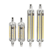 R7s Led 10W 15W Lamps 78mm 118mm Lampadas Led Silicone R7s 3014 SMD Leds Bulb Replace Halogen Lamp 220V J78 J118 2024 - buy cheap