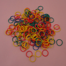 1000PCS 4.5cm 1.75" length mini rubber Hair band for Rope Ponytail,Holder Elastic Hair Band,Ties Braids Plaits,Dog Bow elastic 2024 - buy cheap