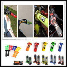 Manoplas de plástico para motocicleta, manopla de borracha para motos honda visual cb1000r yamaha rd500 fj600 fz600 2024 - compre barato