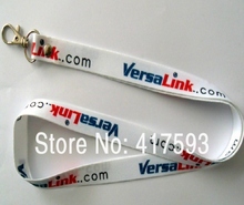 Free shipping Custom heat transfer lanyard,logo sublimated on both side polyester heat transferred print lanyards neck lanyards 2024 - buy cheap