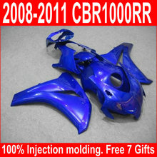 Inyección Kit de molde de carenado encaja para Honda CBR1000RR 08 09 10 11 motocicleta azul juego de carenados CBR 1000 RR 2008-2011 YJ20 2024 - compra barato