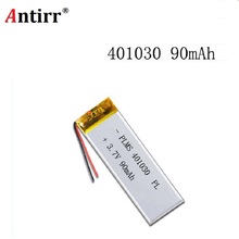 Free shipping Bluetooth headset Bluetooth cell battery 401030 401230 3.7V lithium polymer battery Battery MP3 Wholesale 2024 - buy cheap