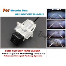 For Mercedes Benz E Class MB W212 W207 C207 2010~2012  Smart Tracks Chip Camera HD CCD Intelligent Dynamic Rear View Camera 2024 - buy cheap