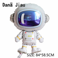 NEW 1PC Astronaut Foil Balloon Space HAPPY BIRTHDAY Party Decoration Earth Planet Explore Protect Environment Theme Baloon 2024 - buy cheap
