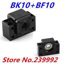 BK10 BF10 Set : 1 pc of BK10 and 1 pc BF10 for SFU1204 Ball Screw End Support CNC parts BK/BF10 2024 - buy cheap