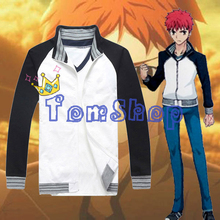 Anime Fate/Stay Night Shirou Emiya Cosplay Costume Jacket Unisex Zipper-up Coat Sports Wear Free Shipping 2024 - buy cheap