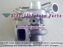 Turbo para Hitachi, EX220-5, HINO H07CT H07C-TD, RHC62W 24100-3340A 24100-3340 241003340A VA240084 24100-3260A CXBE 2024 - compra barato