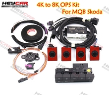 Kit de atualização 4k pdc ops para mqb skoda, lhd, com atualização de estacionamento para 8k, novo octavia 3 mk3 2024 - compre barato