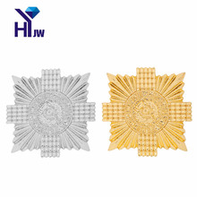 HEYu Fashion Brooch Yoga Natural Flowert Brooch Cross Badge Pins Brooches Fashion Jewelry For Women Men Scarf Pins 2024 - buy cheap