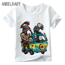 Children The Massacre Machine Print T shirt Kids Summer Short Sleeve Tops Boys and Girls Funny T-shirt,ooo016 2024 - buy cheap