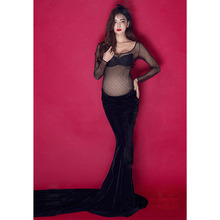 Sexy Long Dress Maternity Photography Props Pregnancy Dress Photography Vestidos Gravidas Maternity Dresses For Photo Shoot 2024 - buy cheap