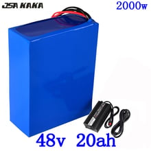 Free customs duty 48V 1000W 2000W lithium battery 48V 20AH ebike battery 48 V 20AH electric bike battery with 50A BMS+5A Charger 2024 - buy cheap