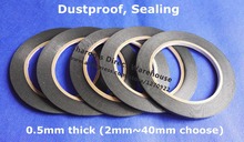 2mm/3mm/4mm/5mm Width Choose, 10M/roll, Double Sided Adhesive Foam Tape for Tablet Phone Screen PCB Dust Proof Seal, Car Trim 2024 - buy cheap