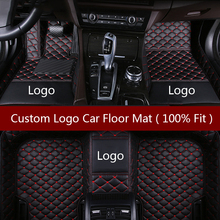 Flash mat Logo car floor mats for Renault Duster clio scenic kadjar fluence laguna koleos Espace Talisman Latitud captur mat 2024 - buy cheap