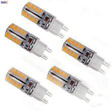 IWHD 5pcs 3W G9 LED 220V 240LM Dimmable 32XSMD3528 LED Lamp Bulb G9 220V Corn Bi-pin Lights Warm White White 110v-220v 2024 - buy cheap