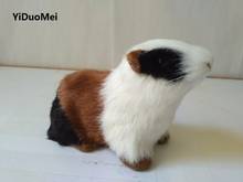 polyethylene&furs hamster model 15x6x9cm white&brown hamster handicraft prop home decoration gift d1025 2024 - buy cheap