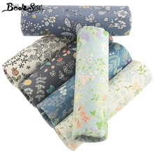 Booksew Printed Flower 100% Cotton Fabric 40cmx50cm Fat Quarters Pillow Quilting Home Textile Sewing Accessories 2024 - buy cheap