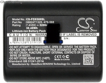 Cameron Sino 5200mAh Battery 06824T1325, 479-568, MBP-LION for Fluke DSX Versiv, DSX-5000 CableAnalyzer, Versiv 2024 - buy cheap