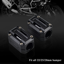 22mm 25mm 28mm Engine Protector Guard Bumper Decor Block For Suzuki V-Strom DL 650 1000 DL650 DL1000 GSR600 GSF600 Bandit 600 2024 - купить недорого