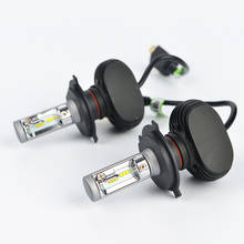 LDDCZENGHUITEC Beam 6000K H13 Car Headlight Kits Auto Styling 9008 Led Headlights CREE CSP Chips SUV LED Bulbs for Car Fan-less 2024 - buy cheap