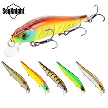 SeaKnight Brand SK020 Series 5PCS Fishing Lure Minnow 14g 110mm Wobbler Floating Hard Bait 3D Eyes 3 Hooks Swimbait Fishing Lure 2024 - buy cheap