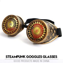 Óculos de sol steampunk masculino e feminino, óculos vintage gótico a vapor em material abs esculpido, lentes para adultos e homens, 2021 2024 - compre barato