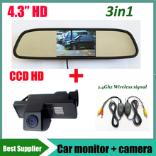 4.3 Inch Car Rear View Mirror Monitor + 2.4G wireless Signal kit Car rear view parking Camera For Mercedes Benz Vito Viano MPV 2024 - buy cheap
