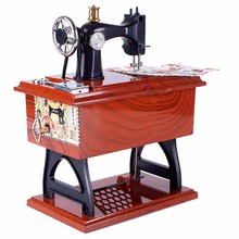 Music box garden sewing machine music box injection molding ABS metal color box packaging the best gift for a friend 3 2024 - buy cheap