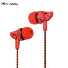 4 Colors NEW Fashion Wired Earphone Stereo Crack Earphone With Mic Handsfree Headset For MP3 Smart Phone Accessories QIY05 D30 2024 - buy cheap
