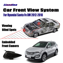Cámara de visión frontal para coche, accesorio para Hyundai Santa Fe DM 2012-2018 2015, no vista trasera, cámara de aparcamiento de respaldo, HD, CCD, visión nocturna 2024 - compra barato