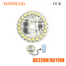 DIY SMD2835 LED Lamp Chip light AC110V Smart IC Power AC220V 5W 7W 9W 12W 15W Led lamps For indoor FloodLight White / Warm White 2024 - buy cheap