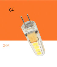 10 шт., светодиодные лампы G4 24 в 2 Вт 2024 - купить недорого