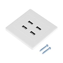 New Wall Outlet Panel Plug Socket  4 USB Ports DC 5V Home Office Electric Wall Mounted Power Socket Charger Outlet(110~250V) 2024 - buy cheap