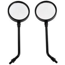 Motorcycle 10mm Round Rear View Mirror For Kawasaki Z1 Z1-A KZ900-A4 KZ900-A5 KZ1000-E2 E1 Shaft KZ 1000 KZ900 2024 - buy cheap