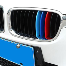 Для BMW X1 F48 2016 2017 2018 ABS пластиковая Автомобильная решетка на голову ограждающее украшение полоса крышка отделка автомобильные аксессуары Стайлинг 3 шт 2024 - купить недорого