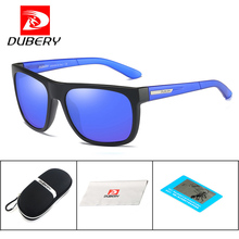DUBERY-gafas de sol polarizadas de diseño de marca para hombre, lentes de sol masculinas con espejo, cuadradas, UV400, con caja 2024 - compra barato