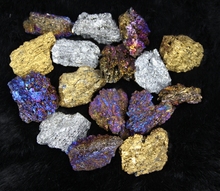 1Box Druzy Crystal Geode Pendant Tianium Quartz Gems Stone Beads Mixed color 32pcs/box Druzy Crystal Geode Hole Pendant Necklace 2024 - buy cheap