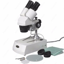 Бинокулярный стерео микроскоп -- AmScope поставляет бинокулярный стерео микроскоп 10X-20X-30X-60X 2024 - купить недорого