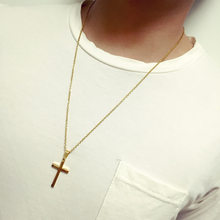Cross Pendant Necklace Men's Stainless Steel Crucifix Jewelry Women's Necklace Fashion HZP159 2024 - buy cheap