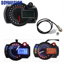 Motorcycle LCD Screen Digital Speedometer Odometer Motorcycle Odometer LED Display Instrument Black 2024 - buy cheap