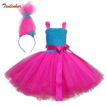 New Christmas Fairy Elves Costume Dress For Girl Cosplay Children Halloween Tutu Dress Kids Party Pageant Ball Gown Dress 2024 - buy cheap